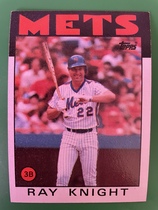 1986 Topps Base Set #27 Ray Knight