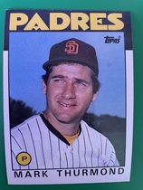 1986 Topps Base Set #37 Mark Thurmond