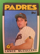 1986 Topps Base Set #44 Lance McCullers