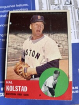 1963 Topps Base Set #574 Hal Kolstad