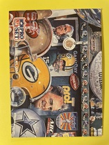1990 Pro Set Super Bowl 160 #P5 Center Row Middle