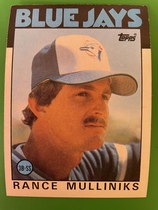1986 Topps Base Set #74 Rance Mulliniks