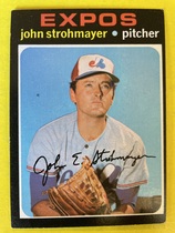 1971 Topps Base Set #232 John Strohmayer