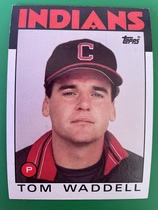 1986 Topps Base Set #86 Tom Waddell