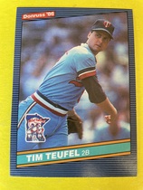 1986 Donruss Base Set #242 Tim Teufel