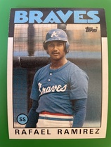 1986 Topps Base Set #107 Rafael Ramirez