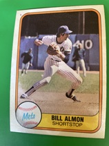 1981 Fleer Base Set #332 Bill Almon