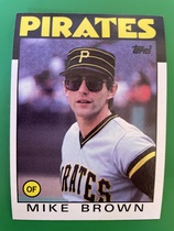 1986 Topps Base Set #114 Mike Brown