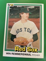 1981 Donruss Base Set #98 Win Remmerswaal