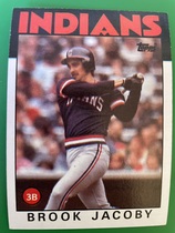 1986 Topps Base Set #116 Brook Jacoby