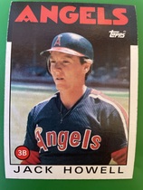 1986 Topps Base Set #127 Jack Howell