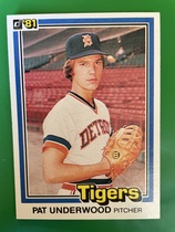 1981 Donruss Base Set #368 Pat Underwood