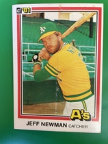 1981 Donruss Base Set #477 Jeff Newman