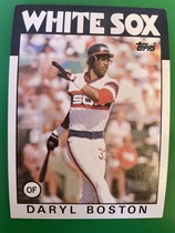 1986 Topps Base Set #139 Daryl Boston