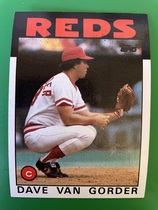 1986 Topps Base Set #143 Dave Van Gorder