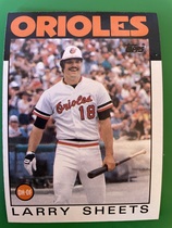 1986 Topps Base Set #147 Larry Sheets