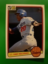 1983 Donruss Base Set #262 Candy Maldonado