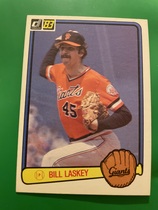 1983 Donruss Base Set #424 Bill Laskey