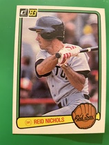 1983 Donruss Base Set #460 Reid Nichols