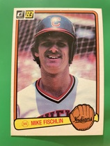1983 Donruss Base Set #489 Mike Fischlin