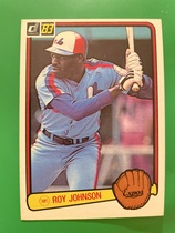 1983 Donruss Base Set #492 Roy Johnson