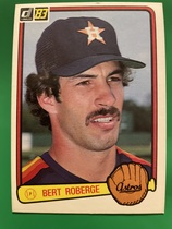 1983 Donruss Base Set #496 Bert Roberge