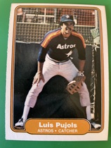 1982 Fleer Base Set #224 Luis Pujols