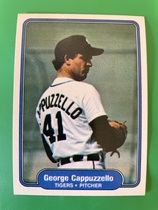 1982 Fleer Base Set #264 George Cappuzzello