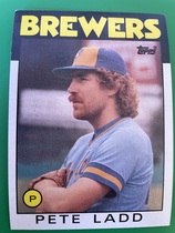 1986 Topps Base Set #163 Pete Ladd