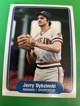 1982 Fleer Base Set #366 Jerry Dybzinski