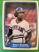 1982 Fleer Base Set #377 Dave Rosello