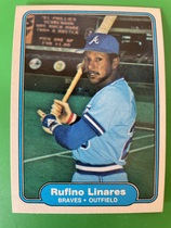 1982 Fleer Base Set #439 Rufino Linares