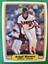 1982 Fleer Base Set #469 Angel Moreno