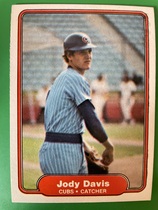 1982 Fleer Base Set #592 Jody Davis