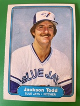 1982 Fleer Base Set #623 Jackson Todd