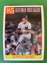 1986 Topps Base Set #204 Phil Niekro