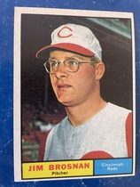 1961 Topps Base Set #513 Jim Brosnan