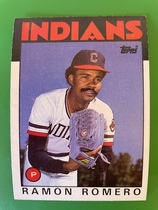 1986 Topps Base Set #208 Ramon Romero