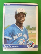 1984 Fleer Base Set #152 Tony Fernandez