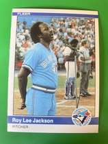 1984 Fleer Base Set #158 Roy Lee Jackson