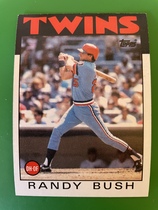 1986 Topps Base Set #214 Randy Bush