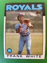 1986 Topps Base Set #215 Frank White