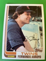 1982 Topps Base Set #18 Fernando Arroyo