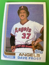 1982 Topps Base Set #24 Dave Frost