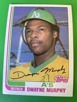 1982 Topps Base Set #29 Dwayne Murphy