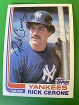 1982 Topps Base Set #45 Rick Cerone