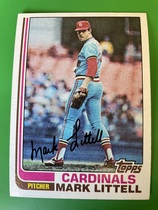 1982 Topps Base Set #56 Mark Littell