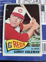 1965 Topps Base Set #289 Gordy Coleman