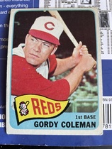 1965 Topps Base Set #289 Gordy Coleman