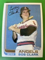 1982 Topps Base Set #74 Bob Clark